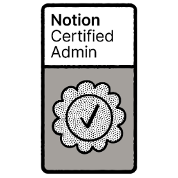 Notion Certified Admin